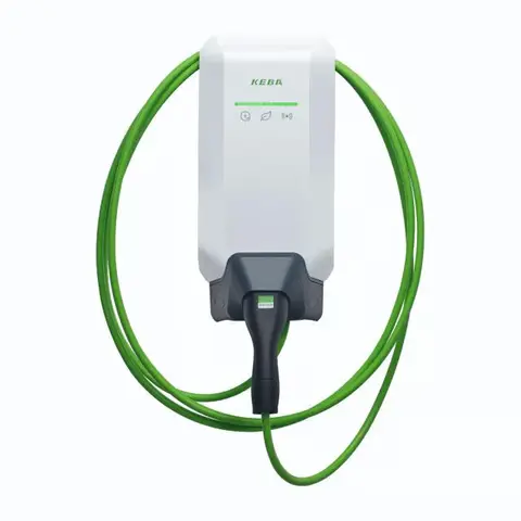 Produktabbildung KEBA KC P40 white 11kW 6m (WLAN/RFID)