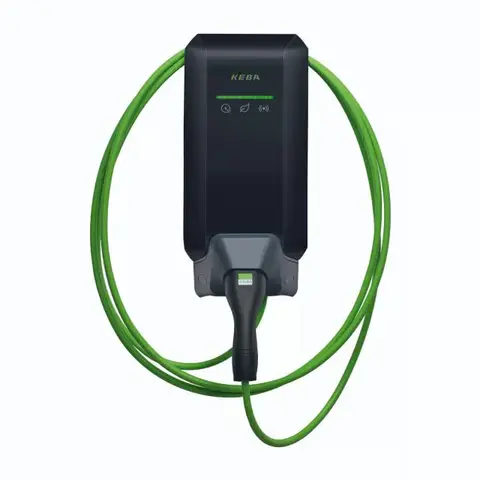 Produktabbildung KEBA KC P40 Pro black 22kW 6m (WLAN/RFID/MID)